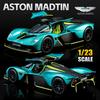 NEW 1/23 Aston Martin Valkyrie Supercar Alloy Model Car Toy Diecasts Metal Casting Sound and Light Car Toys for Children Vehicle
