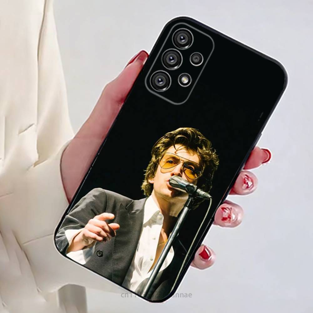 Fashion Arctic Monkeys Phone Case For Samsung Galaxy A13,21s,22,31,32,52,53,71,80,A91 Soft Black Shell
