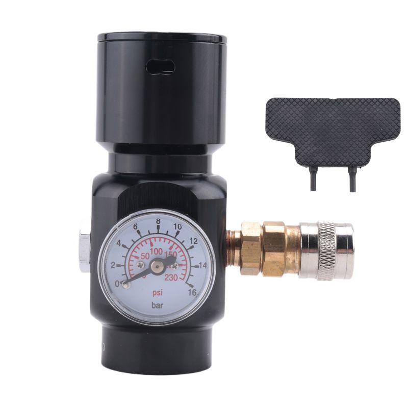 

Aug. Regulator Mini Co2 Regulator For Pneumatic Tools Including Nailers, Staplers NONE чорний
