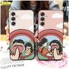 Back Cover Couple Phone Case For Samsung Galaxy M34 5G/F34/SM-M346B Anti-dust Phone Pouch Graffiti Soft Case TPU Cute