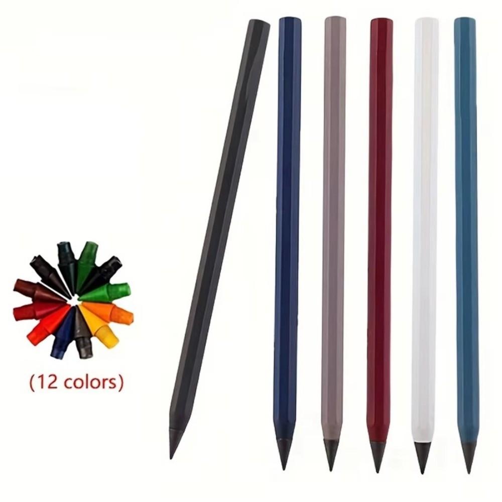 Reusable Eternal No Ink Pen Smooth Friction No Ink Pencil Forever Pencil  Writing Instrument