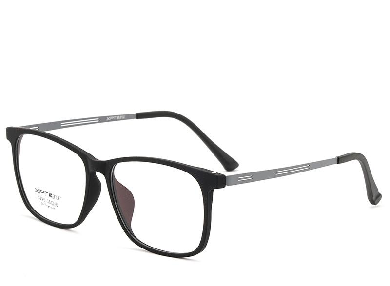 Ultra-light Fashion TR90 Glasses Frame Flexible Pure Titanium Myopia Optical Eyeglasses Frame Men