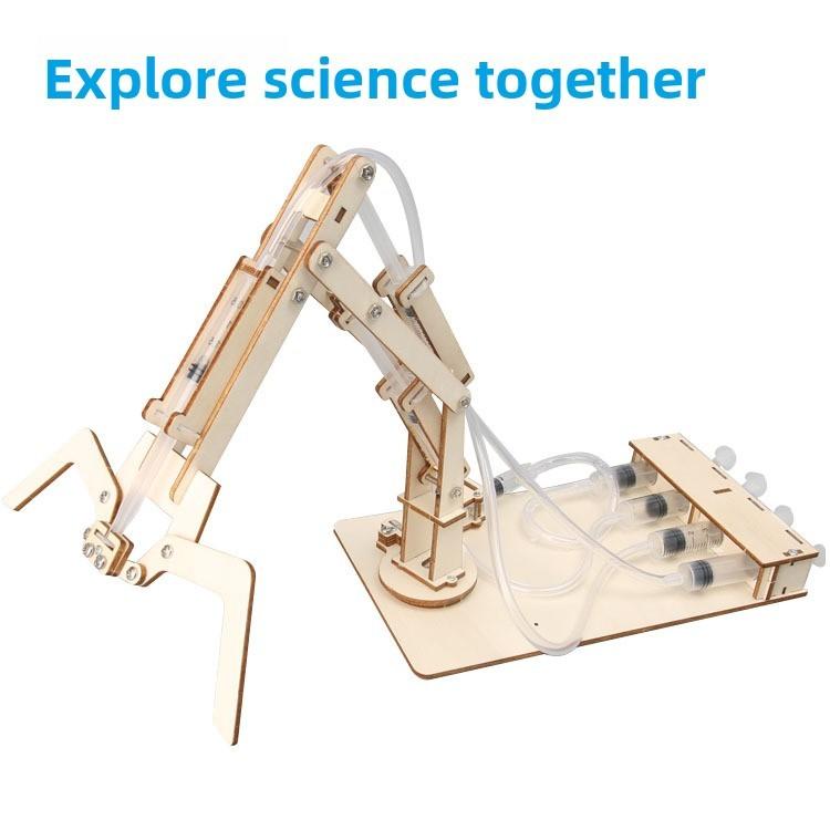 Mechanical Hydraulic Arm Physics Diy Toy For Science Experiments And Educational Use