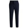 Boss Mens Perin Seersucker Formal Trousers