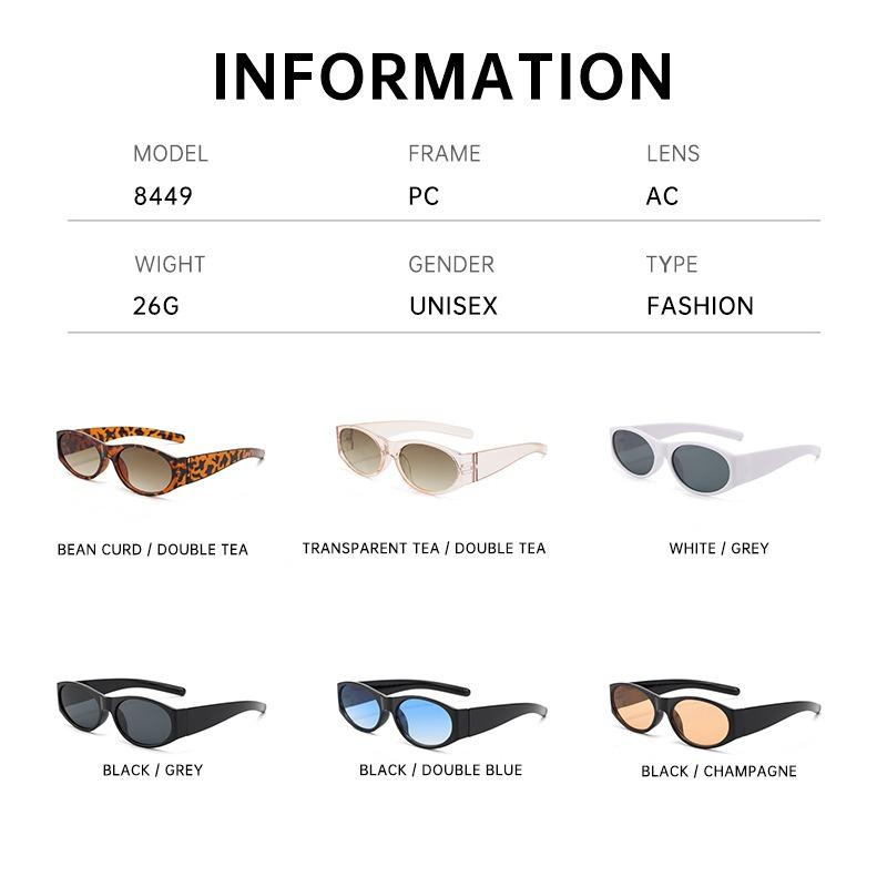 Premium Lightweight Comfortable Durable High Quality Stylish Retro Designer Style Oval Shaped Women Female Male Sun Glasses