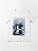 Anime My Hero Academia Blue Flames Broken Hero White Tshirt Size S4XL