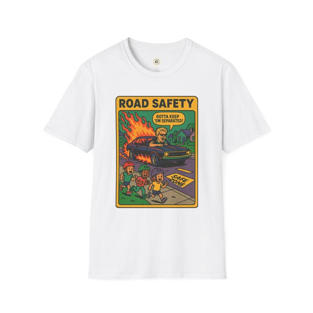 The Offspring Retro Safety Shirt Vintage Tee Unisex Tshirt Punk Rock Warning