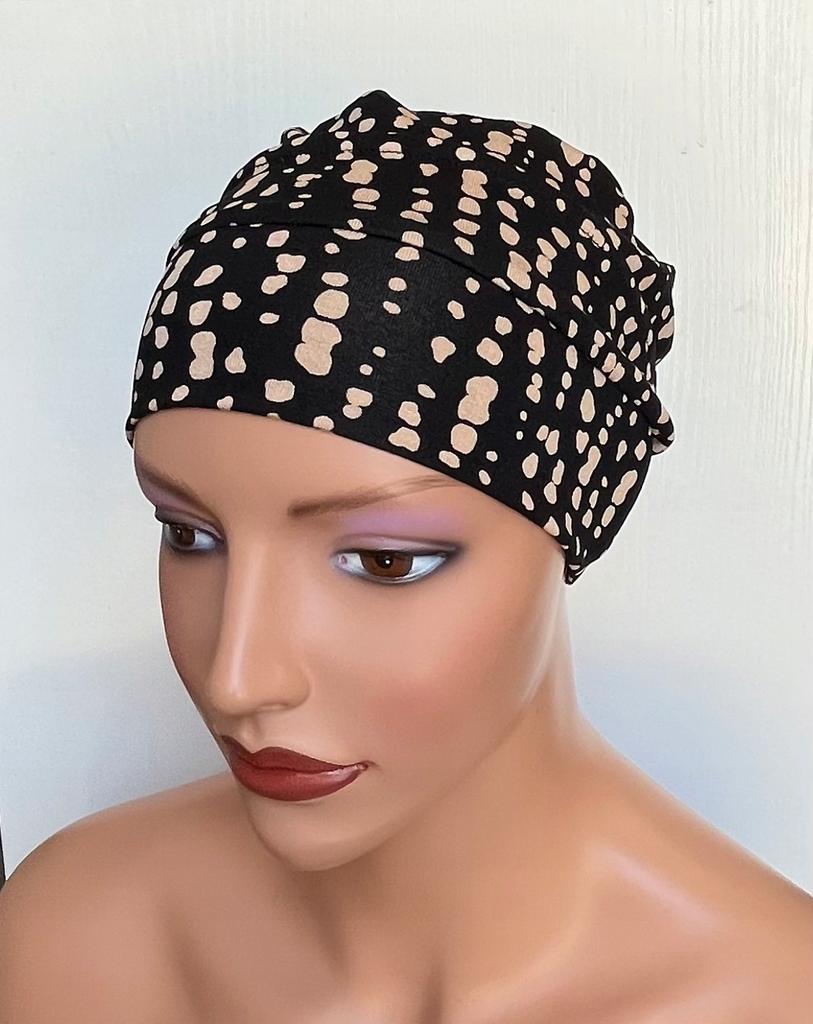 Czapka Celestyna 376 Prosta Turban Wiskoza,Sportowy Także Po Chemioterapii