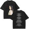 T-shirt Grafica Lana Del Rey Occhi Vintage Lavata Uomo Donna Moda T-shirt Oversize a Maniche Corte Maschile Casual Cotone