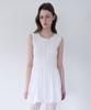 Lora Lora Balloon Mini One Piece White
