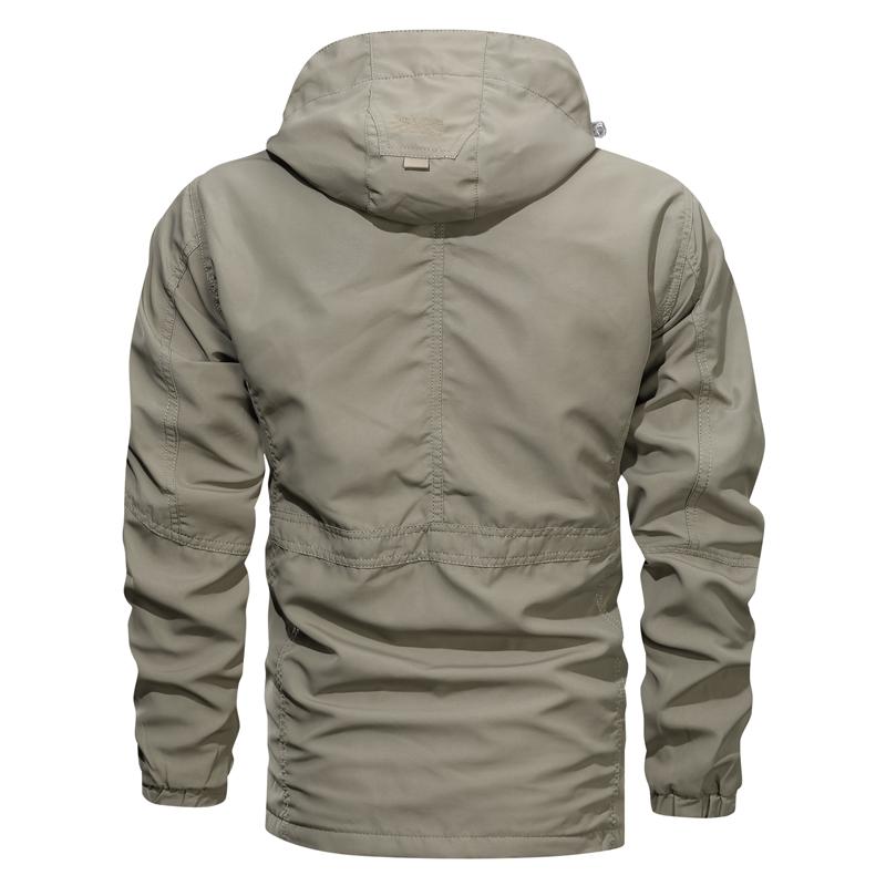 Men Outdoor Jacket Spring Autumn Hooded Casual Jacket Men Windproof Windbreaker Coat Men Camping Lnterchange Jacket Men