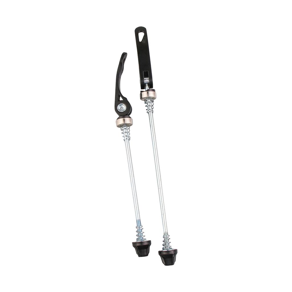 1pair Bike Wheel Locking Security Antitheft Skewers Road Bike Wheel Hubs Screw for Mountain Biking Enthusiasts