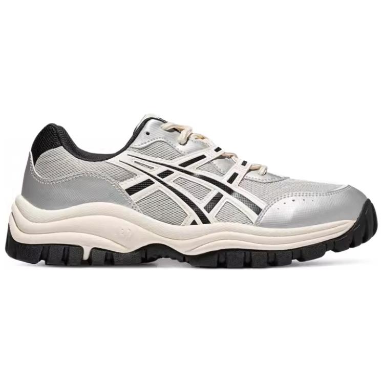 Asics Gel-Csl 02 Fabric Synthetic Leather Comfortable Versatile Liquid Silver Low-Top Lifestyle Casual Shoes Unisex Casual Shoes 1203A552-020