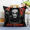 RRaven CCrow Movie Cushion Cover Washable Linen Pillowcase Soft  for Sofa Bed Cozy Home Room Decor