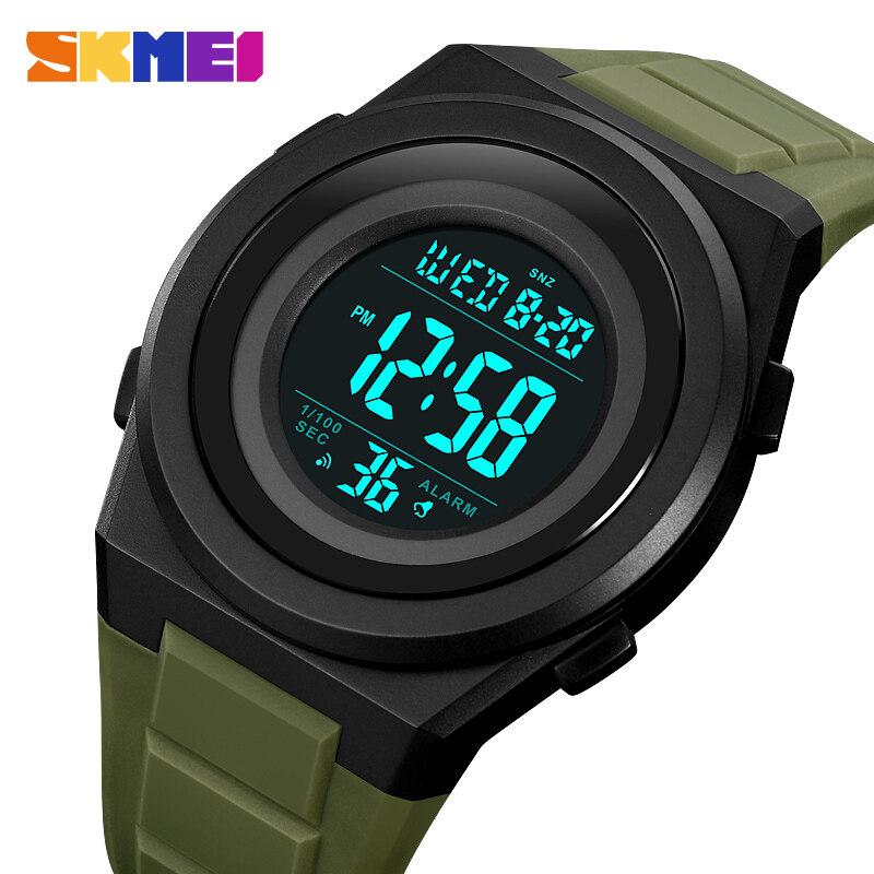 Skmei New Men Sport Digital Watch Dual Display Alarm Watch Waterproof Fashion Outdoor Wristwatches for Man Men 2080
