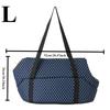 Portable Pet Carrier Bag - Breathable Mesh Winter Warm Foldable Shoulder Handheld Bag, For Small-medium Dogs Cats