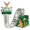 Christmas Money Box Collection With Santa And Friends For Holiday Party Decorations Gift Exchange Cash Box Festival Ornament
