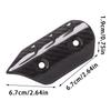Motorcycle Exhaust Heat Shield Touchable Anti Hot Protector Pipe Heat Protector for Riding Outdoor Protection Commute Safety