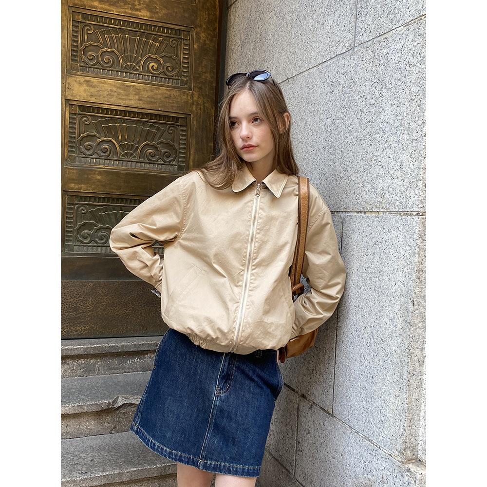 Spring and Autumn Trend Fashion Double-sided Retro Plaid Jacket for Men and Women