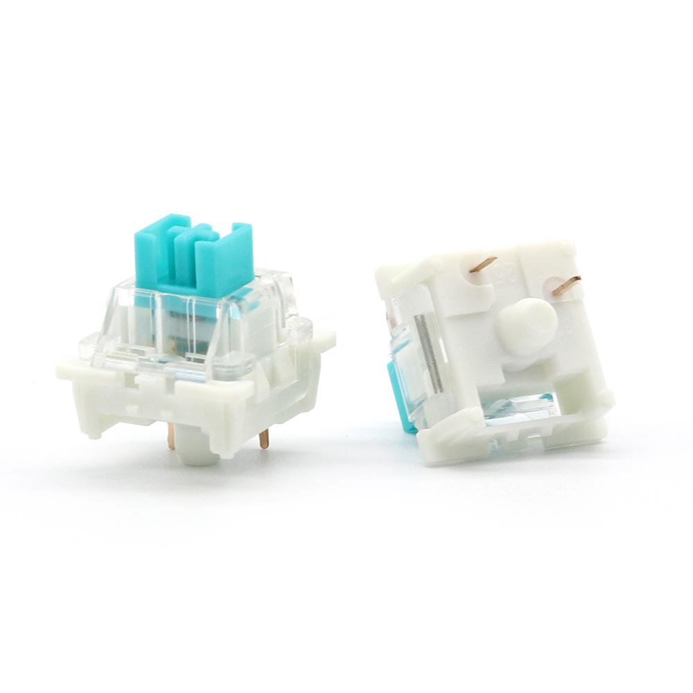 

30Pcs Outemu Switches for Mechanical Keyboard 3Pin Clicky Linear Tactile Silent Switch RGB LED SMD Gaming Mechan With MX Switch