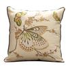 High-End Embroidered European Beige Pillow Three-Dimensional Pattern Detachable And Washable Living Room Sofa Pillow Home Bedside Cushion Quality