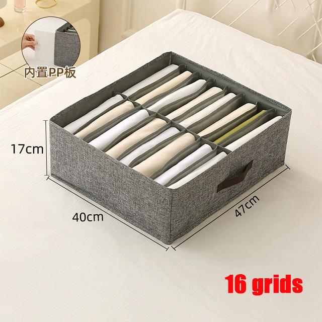 Closet Clothes Organizers Pants Sweater T-Shirt Storage Box Wardrobe Cabinet Drawer Compartment Organizer Boxes Bedroom Storage