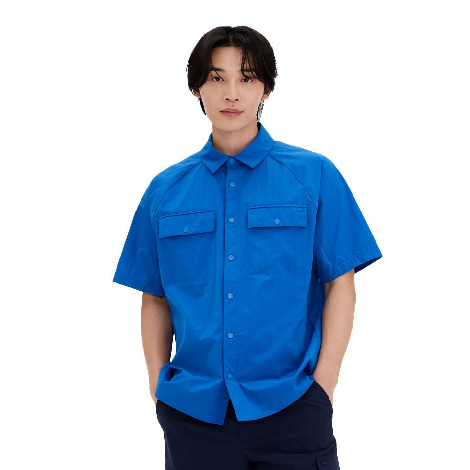 MILLET Edge Air Woven Mix Short Sleeve Shirt_Mluus280