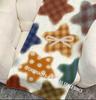 Cute Fuzzy Star Print Beach Towel Patterned Sunscreen And Windproof Suitable For Swimming Pool Camping Travel