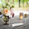 10pcs Arched Acrylic Sheets with Stand DIY Arch Acrylic Sign Blank for Wedding Sign Menu Sign Drink Bar List Signs Event Parties