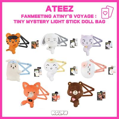 ATEEZ EL VIAJE DE ATINY Bolso para Muñeca de Palo de Luz Misterioso Pequeño Oficial