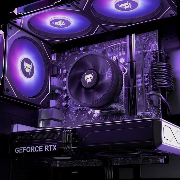 BEASTCOM Q5 Pro Gaming, PC Gamer, AMD Ryzen 5 4500, NVIDIA RTX 5060, 16 GB RAM, 1 TB NVMe, WiFi, Win11