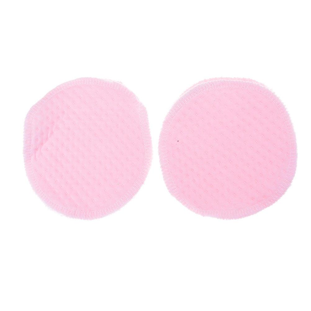 6Pcs Reusable Washable Soft Cotton Absorbent Mom Mother Baby Breast Feeding Nursing Pads Bra Inserts Supplies Random Color