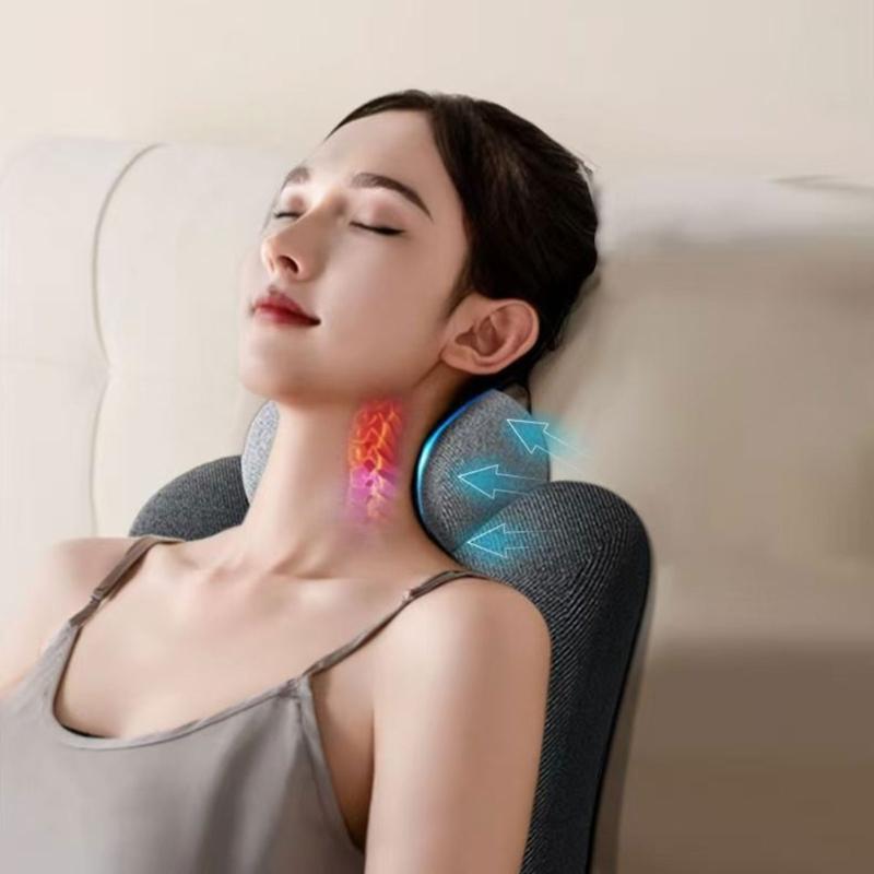 Reading Pillow for Sitting Rest, Supportive Backrest with Side , Detachable Headrest and Side Pockets Use