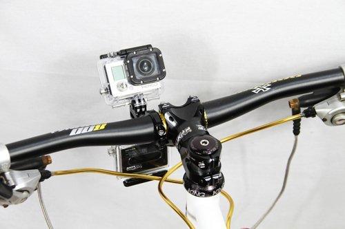 REC-MOUNTS Double Bar Mount for GoPro HERO Series Handlebars/Two Devices [REC-B31]
