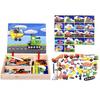 Magnetic Whiteboard Educational Magnetic Block Puzzle Board Game For Logic Thinking Training With Facial Feature Vehicle Themes