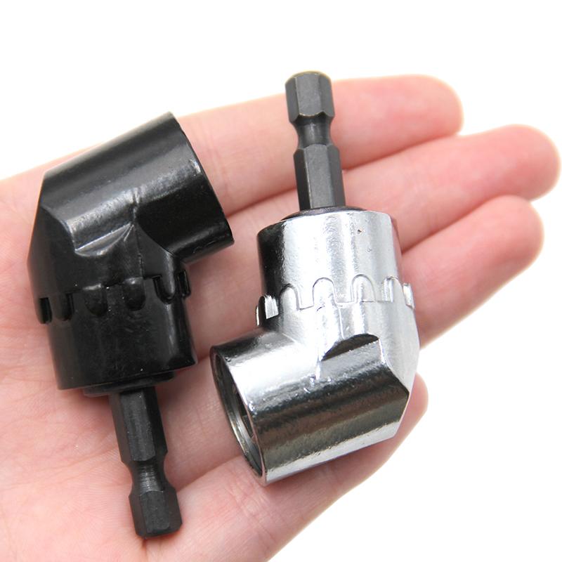 105 Degree Turning Screwdriver Joint Electric Drill Corner Attachment Extension Socket Screwdriver Head Tool