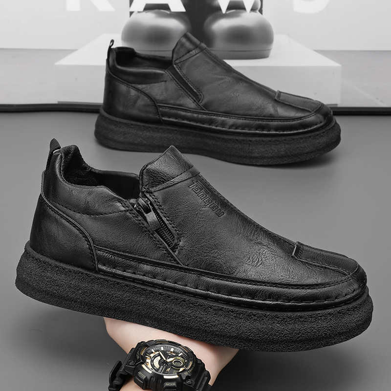 Fashion Round Tip Slipon Colorful Sneakers For Men Loafers Skor Cool Shoes Sports Athletic Sapatenos Excercise Teniz Top Quality