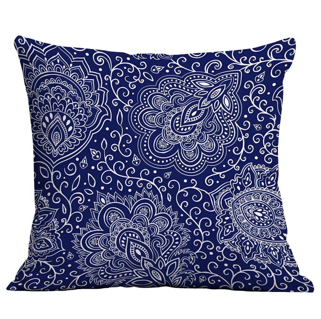 Bohemian Ethnic Style Pillow Cover Living Room Sofa Cushion Hotel Teahouse Pillow Cushion Cover Premium Durable