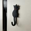 Cat Shaped Magnetic Hook Strong Magnet Key Hanger Japanese Style Decoration For Home Office
