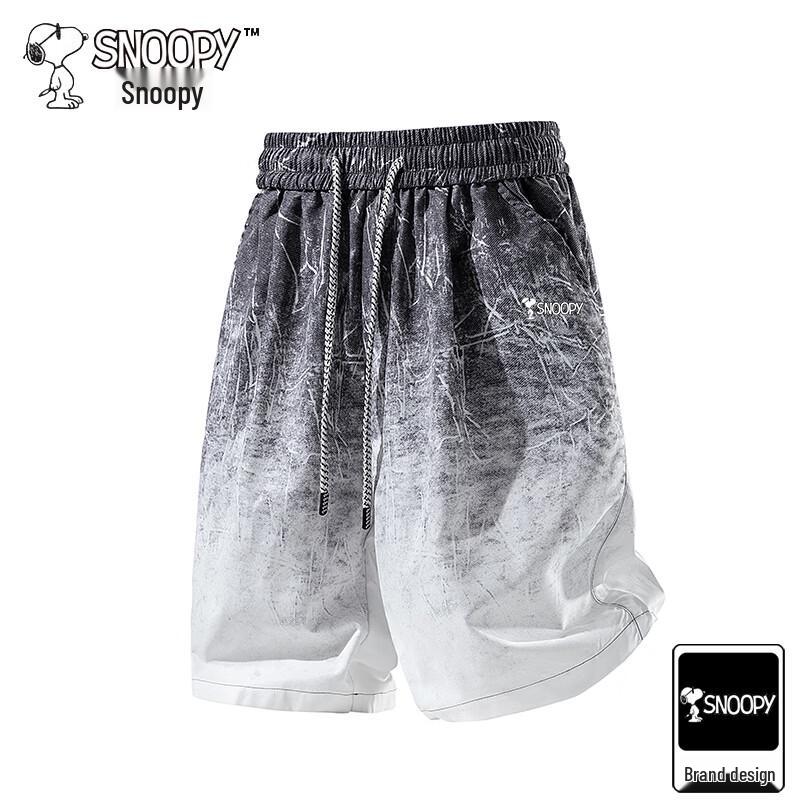 SNOOPY Men s Summer Ice-Feel Quick-Dry Athletic Shorts 9XL