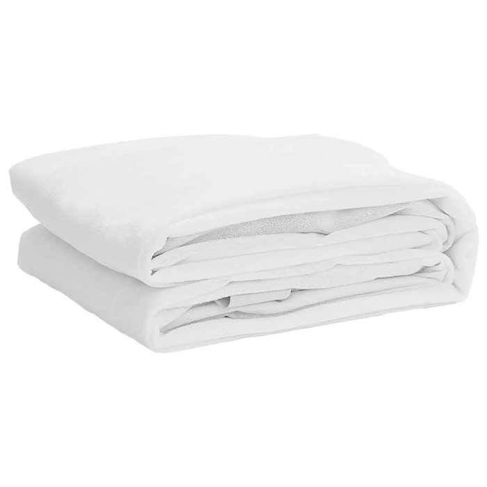 VidaXL Protège-matelas blanc 180x200 cm imperméable,drap de lit,literie,housse de drap-housse,drap-housse,housse de 4100173