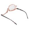 Make-up Leser Hautfreundlich Klapplinse Vergrößerungs-Make-up-Brille Brille mit Etui Transparent