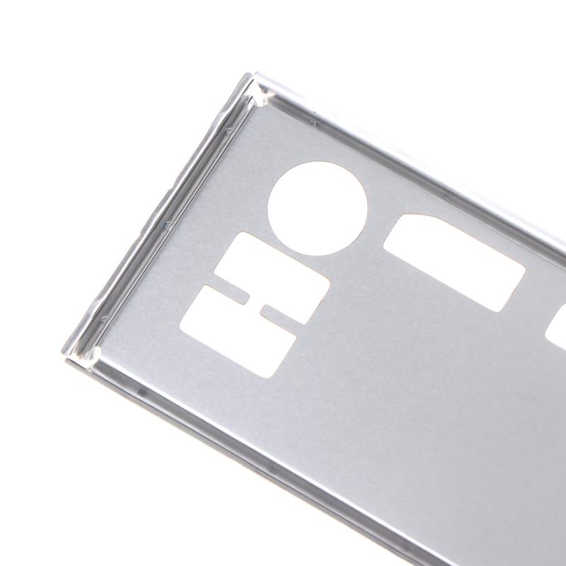 IO I/O Shield Back Plate Stainless Steel Back Plate Blende Bracket For B450M Steel Legend, B450 Steel Legend