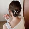 Sweet Hair Tie Alloy Bow Pendant Elastic Hair Band Ponytail Holder Women Hair Accessories Rubber Bands