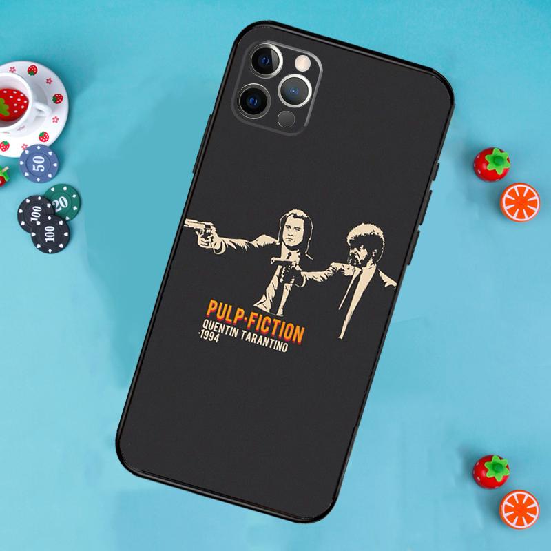 

Чехол для телефона Pulp Fiction для iPhone 17 Air 15 14 13 12 11 16 Pro Max 13 12 mini 15 16 Plus 16e Чехол Funda iPhone 17 Pro
