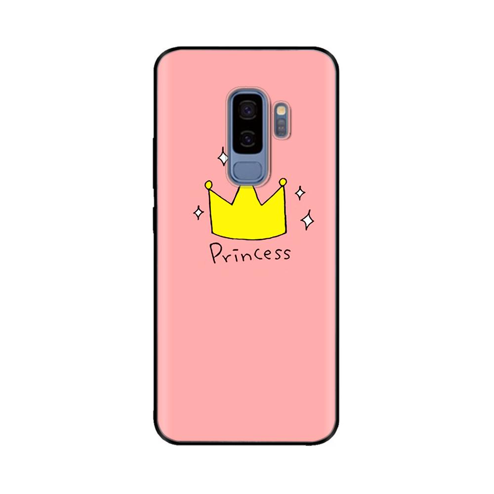 For Samsung Galaxy S9 Case Mobile Phone TPU Silicone Protective Cover for Samsung S9 Plus S9+ S 9 Back Cover Paintted Bumper