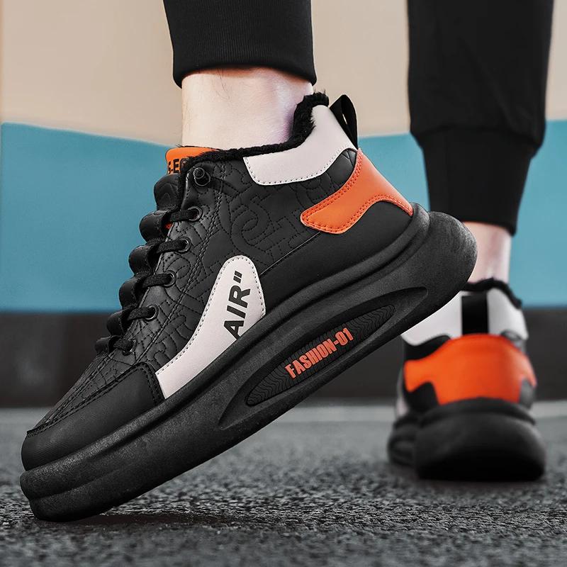 Модная мужская зимняя повседневная обувь — фото 5