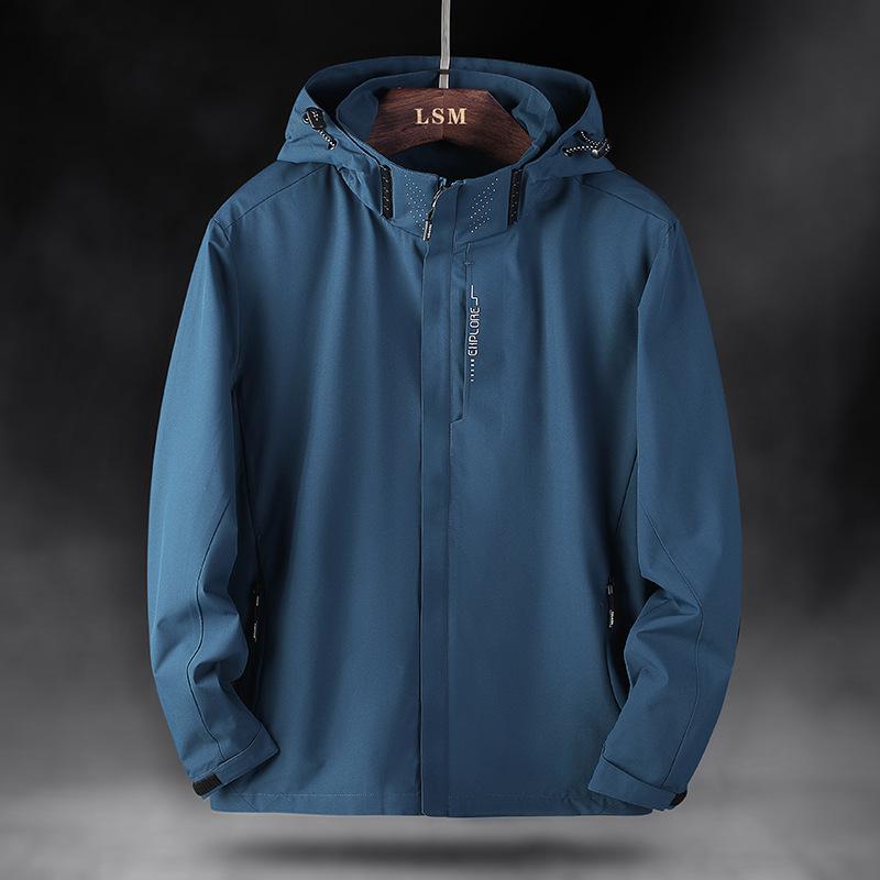 Bunda pánský kabát jarní nová outdoorová nepromokavá větrovka cestování turistika volný čas boxovací bunda tenkého dílu dámské topy