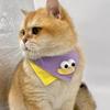 Pet Supplies Spring and Summer Triangle Scarf Cartoon Accessories Cute Cat Bib Small Dog Bib Neck