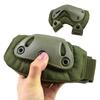 JSJM Tactical Knee Pad Elbow CS Protector Outdoor Sport Hunting Kneepad Safety Gear Knee Protective Pads